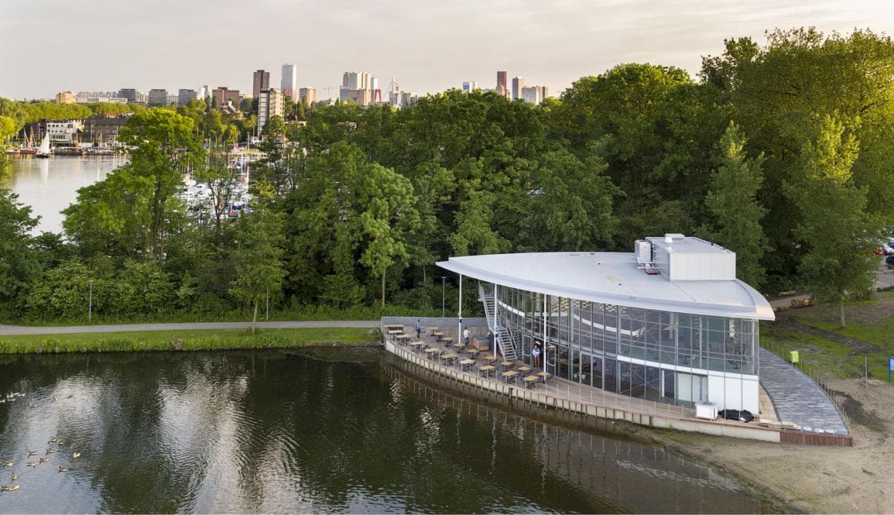 The Boathouse Kralingen aan het water